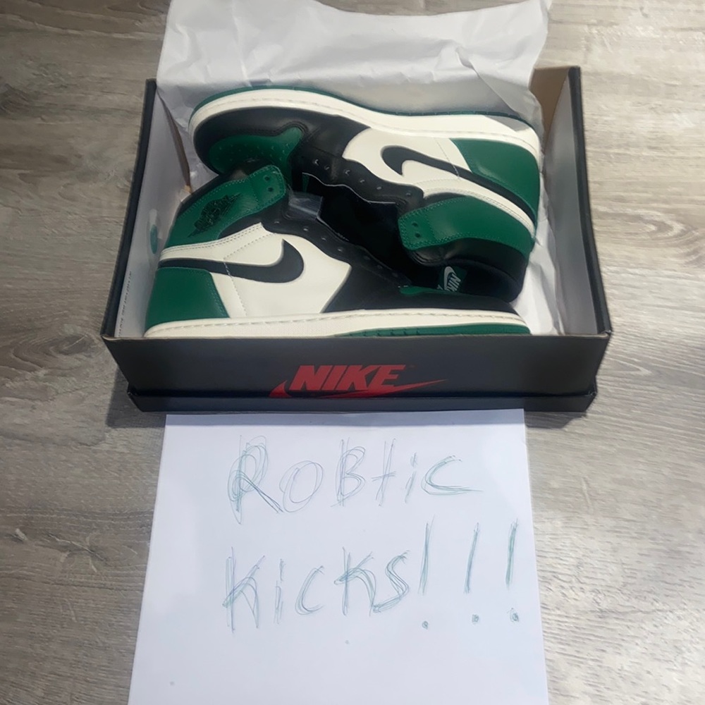 Jordan 1 og high pine green